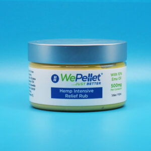 wepellet cbd ointment hemp intensive relief rub herbal nutrition