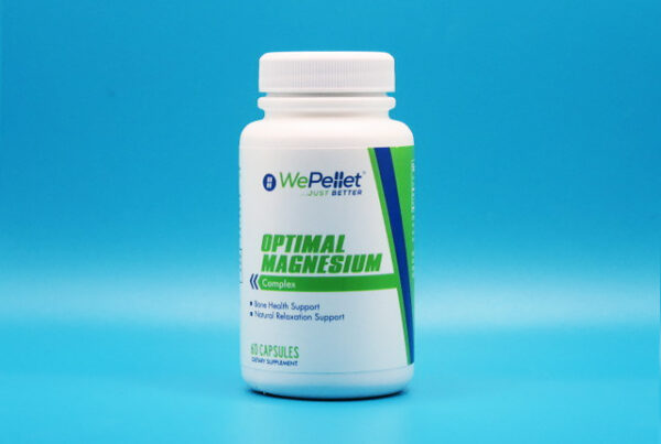 wepellet optimal magnesium complex dietary supplement supports bone health blood pressure